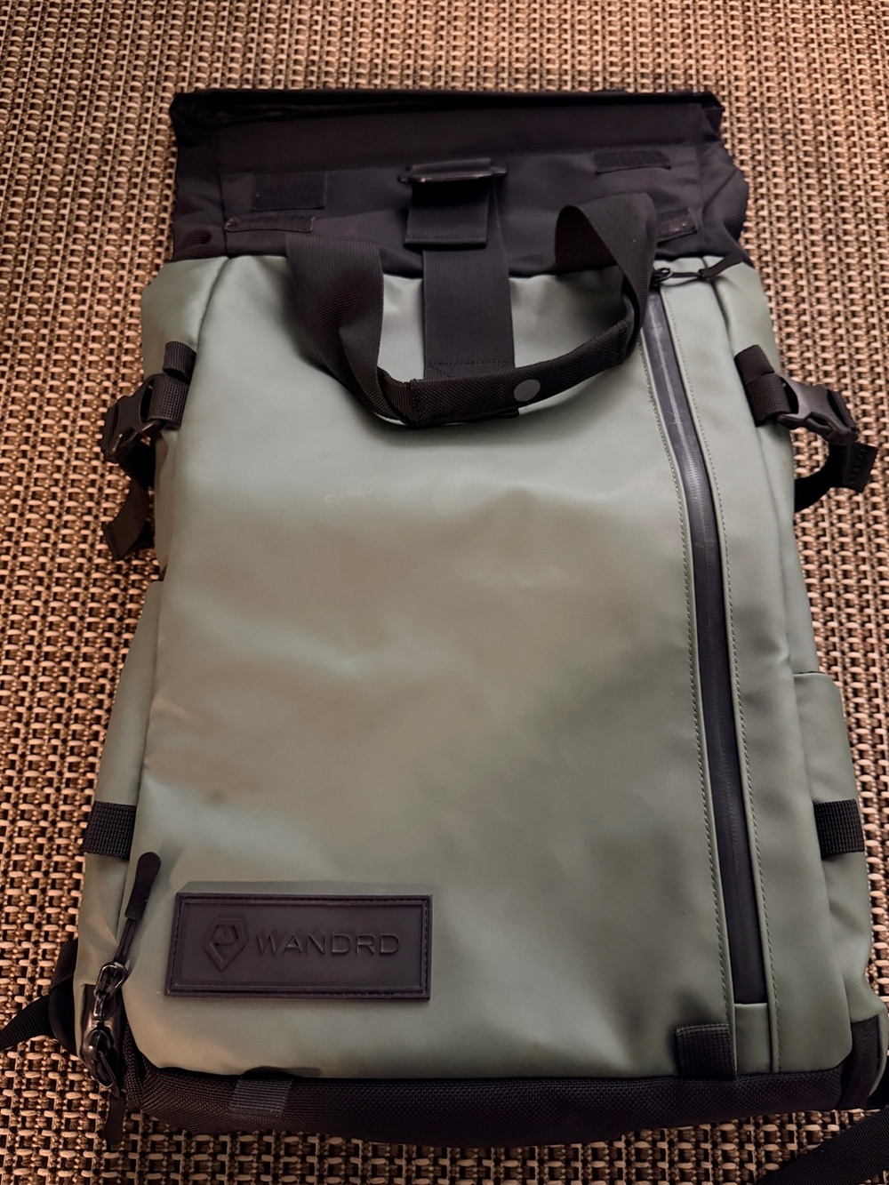WANDRD Roll-Top 21L Prvke Backpack in Olive Green - Picture 2 of 8